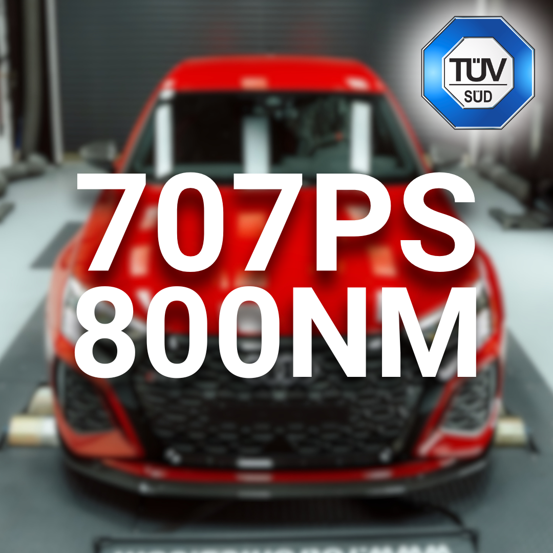 Stufe 5 - 707PS mit TÜV für Audi RS3 8Y