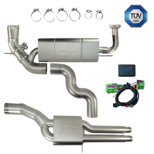 4" 101,6mm ECE Abgasanlage für Audi RS3 8Y Facelift - DNWC