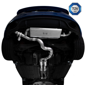 3,5" 89mm ECE Abgasanlage für Audi TTRS 8J - CEPA 2.5 TFSI