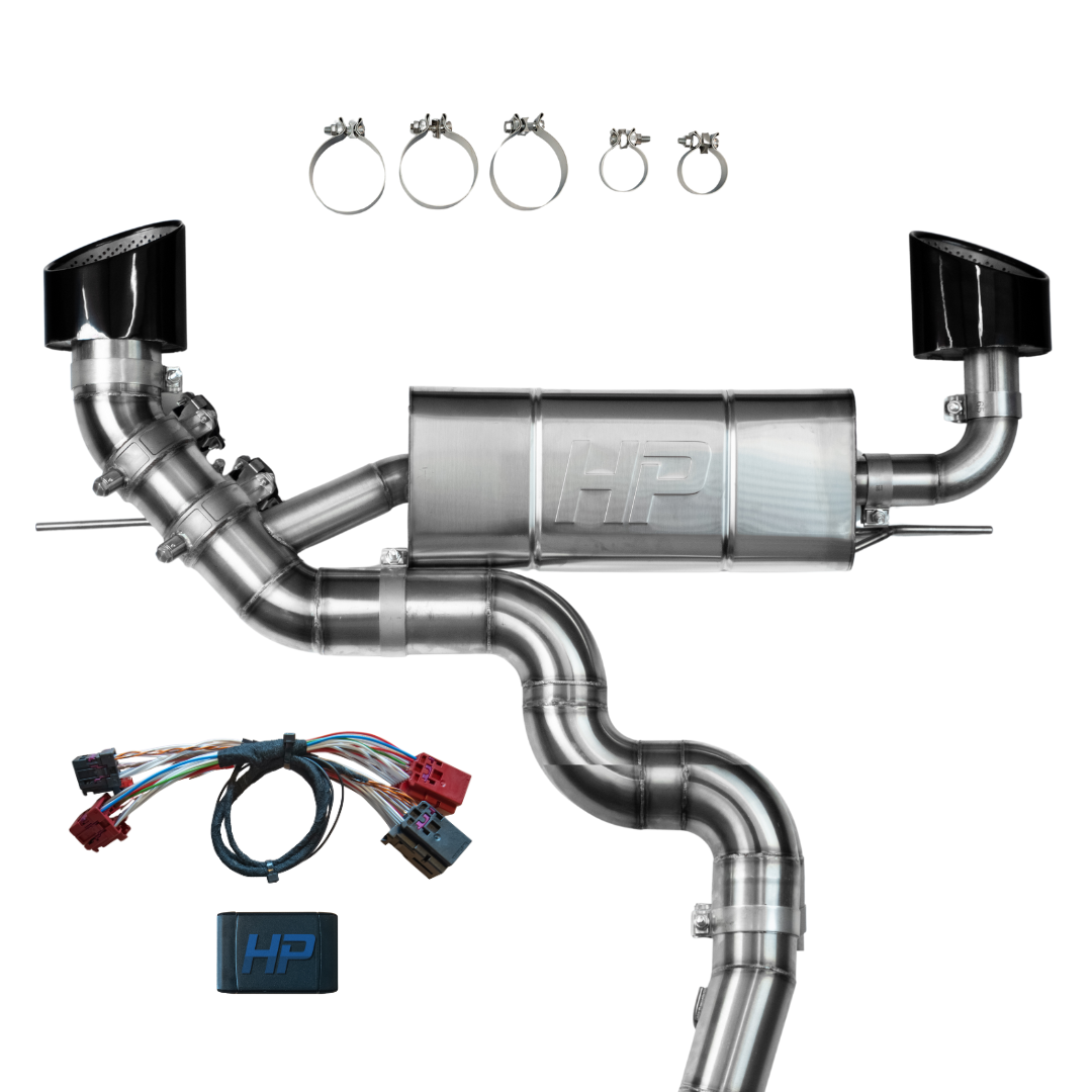 4 Zoll - 101,6mm ECE Abgasanlage für Audi TTRS 8S ROADSTER - DAZA