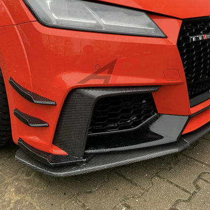 Carbon front lip for Audi TTRS 8S - Pre-FL