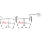 DBA53912SLVS-15005XP - Brake Kit - 5000 T3 Slotted & Xtreme Performance Brake Pads (2x DBA53912SLVS + DB15005XP)