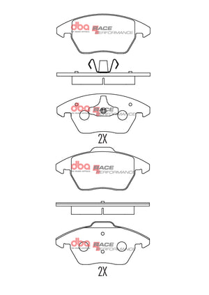 DB1849RP - Brake Pads Race Performance