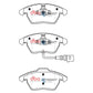 DB1849SS - Brake Pads Street Series Ceramic | Front Axle