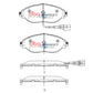 DB8849SS - Brake Pads Street Series | Front Axle