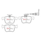 Hinterachse Set - Bremsescheiben + Xtreme Performance Bremsbeläge (2x DBA42809S + DB15006XP) - DBA Brakes