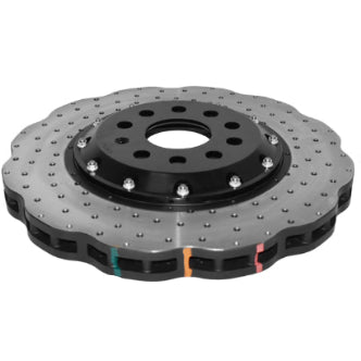 DBA52830WBLKXD - 5000 series - Crossed Drilled & Dimpled Black Hat