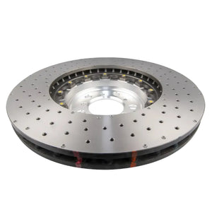 DBA53298SLVXD - 5000 series - Crossed Drilled & Dimpled Silver Hat