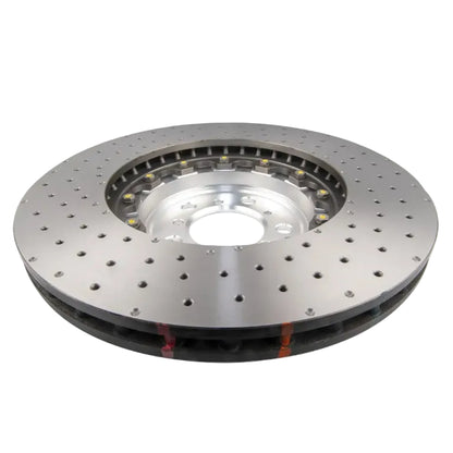 DBA53298SLVXD - 5000 series - Crossed Drilled & Dimpled Silver Hat