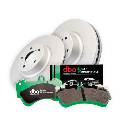 DBA2809E-2415SP - Bremsscheibe-Kit - Street Series Bremsscheibe Plain & Street Performance Bremsbeläge (2x DBA2809E + DB2415SP)