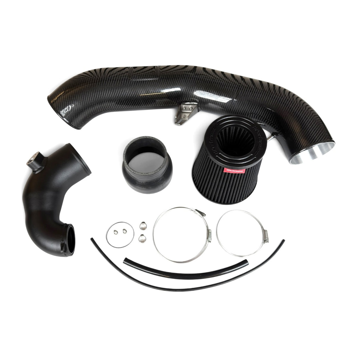 HPerformance 5 Zoll 125mm Carbon Ansaugung Set ohne Luftleitblech