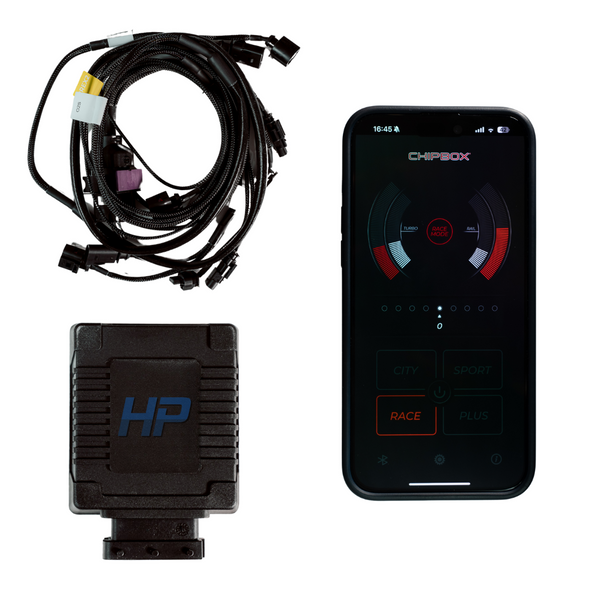 Chip tuning box incl. cell phone app for Audi RS3 8Y Facelift