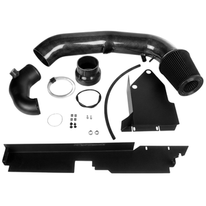5" 125mm OFFENE CARBON Ansaugung + 4" 100mm Turboinlet + Luftleitblech für Audi RS3 8Y + 8Y Facelift