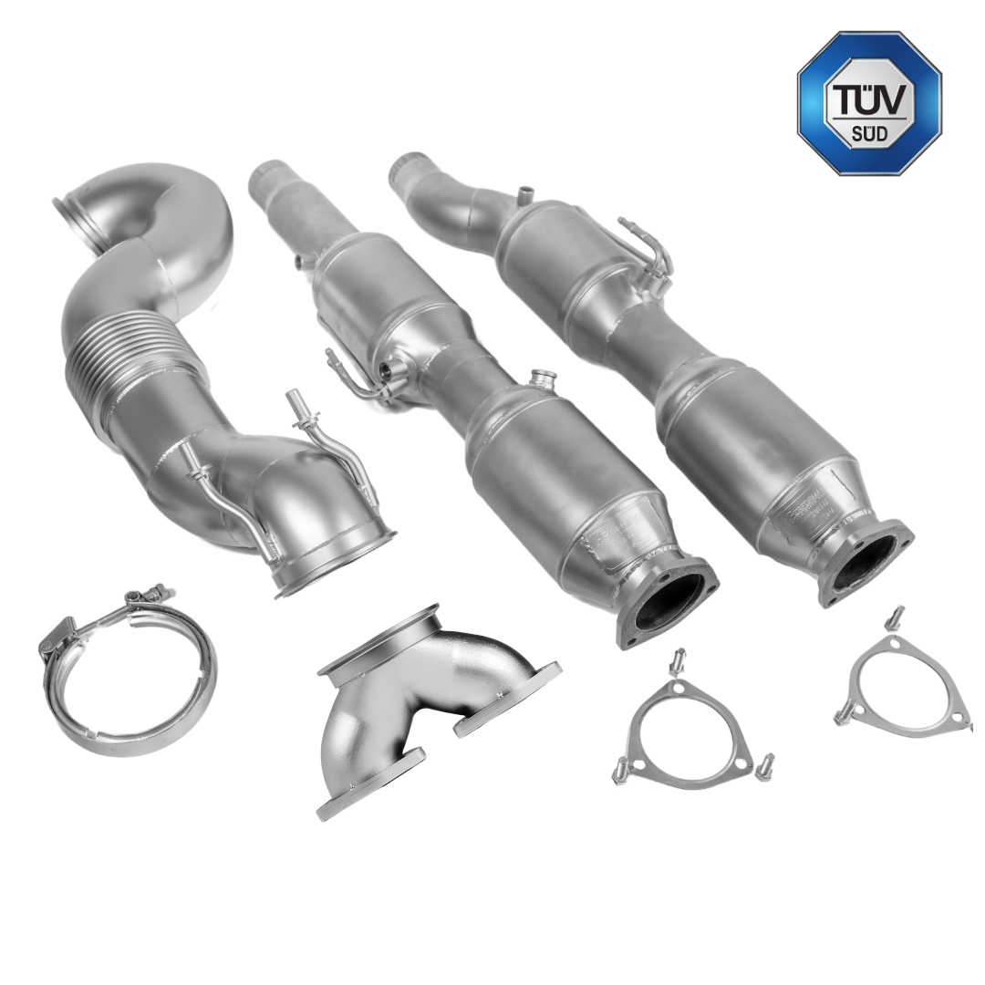 4 Zoll - 101,6mm TÜV-Downpipe für RS3, TTRS, RSQ3 - OPF - DNW