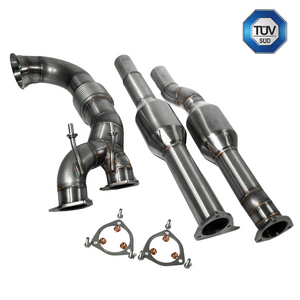 90mm 3,5" Retrofit Downpipe - Audi RS3 8P & TTRS 8J - 340PS/360PS CEPA