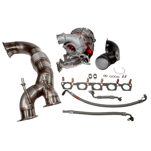 Retrofit Kit - TC Turbos X8 + 90mm 3,5" Retrofit Downpipe - Audi RS3 8P & TTRS 8J - 340PS/360PS CEPA