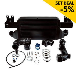 RACE SERIES Ladeluftkühler + 80mm Boostpipe Kit - Audi RS3 8V FL TTRS 8S RSQ3 F3 - DAZ DNW