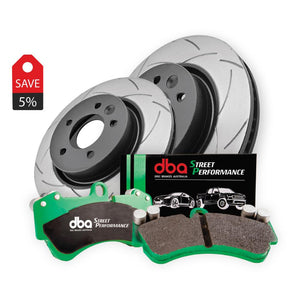 DBA2809S-8850SP - Brake Kit - Street Series T2 Slotted & Street Performance Brake Pads (2x DBA2809S + DB8850SP)