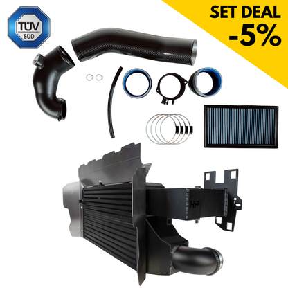 Sport Serie Ladeluftkühler + 4" geschlossene Ansaugung + 4" Turboinlet - Audi RS3 8Y DNW