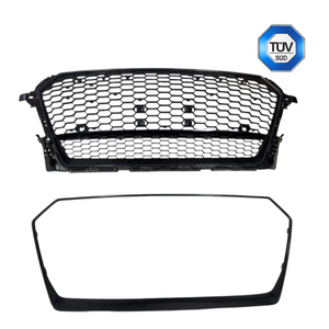 Dry Carbon Kühlergrill Ersatz für Audi TTRS 8S
