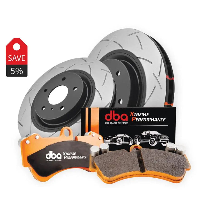 DBA42830S-8849XP - Bremsscheibe-Kit - 4000 Series T3 Slotted & Xtreme Performance Bremsbeläge (2x DBA42830S + DB8849XP)