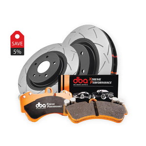 DBA42806S-2383XP- Brake Kit - 4000 Series T3 Slotted & Xtreme Performance Brake Pads (2x DBA42806S + DB2383XP)