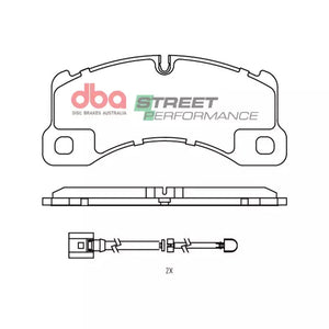 DB15102SP - Brake Pads Street Performance | Front Axle - für Porsche Cayenne / Macan / Panamera