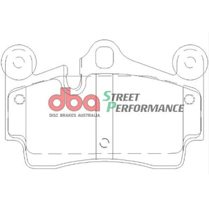 DB1677SP - Brake Pads Street Performance | Rear Axle - für Porsche Cayenne
