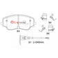 DB15271XP - Brake Pads Xtreme Performance | Front Axle