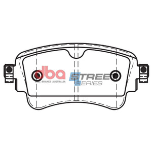 DB15032SS - Street Series Ceramic Brake Pads | Rear Axle