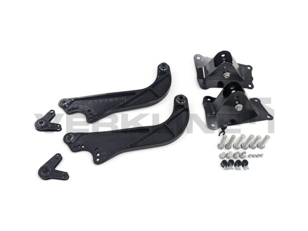 Sphärisch einstellbarer MQB-Hinterachs-Längslenkersatz Audi RS3 S3 A3 8V Golf Mk7 Seat Leon 5F