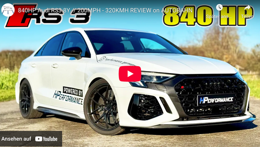 AutotopNL testet 840PS Audi RS3 8Y von HPerformance