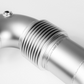 4 inch - 101,6mm TÜV-Downpipe for RS3, TTRS, RSQ3 - OPF - DNW