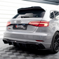 Heckdiffusor V.2 für Audi RS3 8V Sportback Facelift