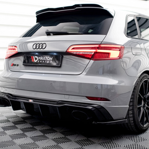 Heck Ansatz Flaps V.2 für Audi RS3 8V Sportback Facelift