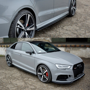 Cup Seitenschweller Ansatz für Audi RS3 8V FL Limousine