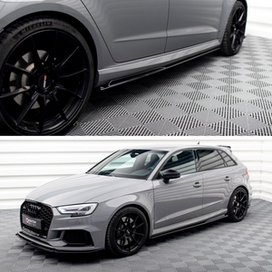 Cup Seitenschweller Ansatz V.2 für Audi RS3 8V Sportback Facelift