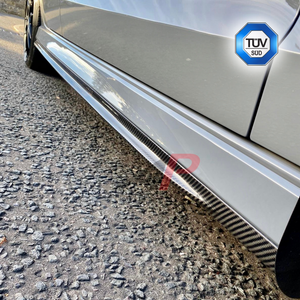 Dry carbon side skirts "AP Design" for Audi RS3 8V facelift from 2017