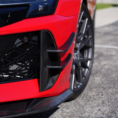 Dry Carbon Canard Einsatz für Audi RS3 8Y Facelift