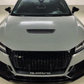 Dry carbon hood insert for Audi TTRS 8S