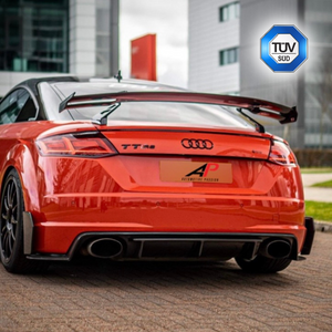Dry carbon rear diffuser for Audi TTRS 8S Pre-Facelift