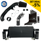 FRISCHLUFT Set - Intercooler + open intake + turbo inlet + air baffle for Audi TTRS 8J