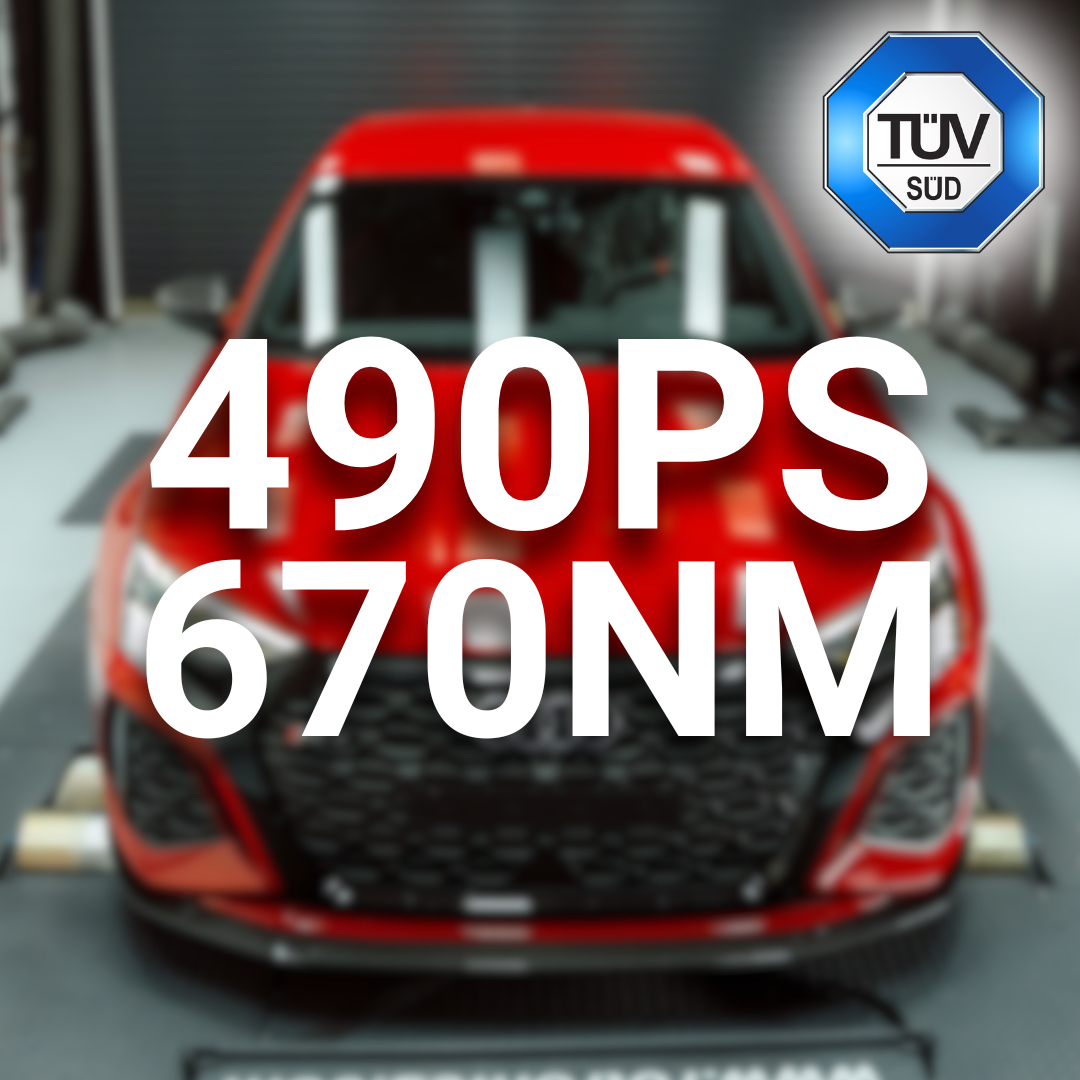 Stage 1 - 490PS with TÜV for Audi RS3 8Y