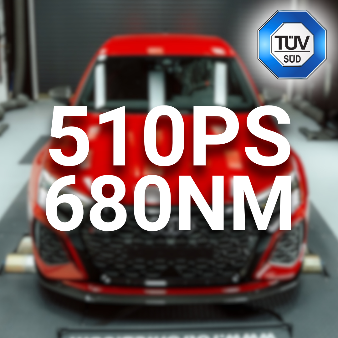 Stage 1+ - 510PS with TÜV for Audi RS3 8Y