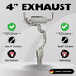 4 inch - 101,6mm - Exhaust system AUDI RS3 8V, 8V FL, TTRS 8S, RSQ3 F3 - CZGB, DAZA and DNWA - ECE approval