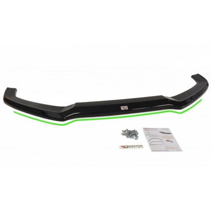 Cup Spoilerlippe Front Ansatz V.1 für Audi RS3 8V Sportback schwarz Hochglanz