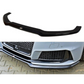Cup Spoilerlippe Front Ansatz V.1 für Audi RS3 8V Sportback schwarz Hochglanz