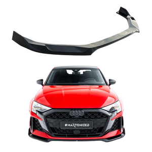 Cup spoiler lip front apron V.2 for Audi RS3 8Y Facelift - Sedan