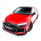 Cup spoiler lip front apron V.2 for Audi RS3 8Y Facelift - Sedan