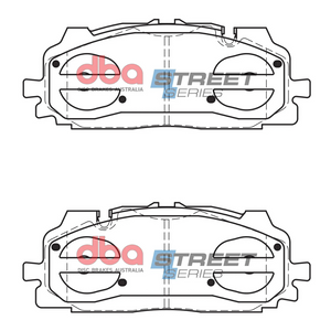 DB15030SS - Brake pads Street Series Ceramic | Front axle